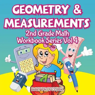 Geometria a meranie - séria pracovných zošitov z matematiky pre 2. ročník ZŠ, zv. 4 - Geometry & Measurements - 2nd Grade Math Workbook Series Vol 4