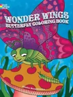 Kniha na vyfarbovanie motýlích krídel - Wonder Wings Butterfly Coloring Book
