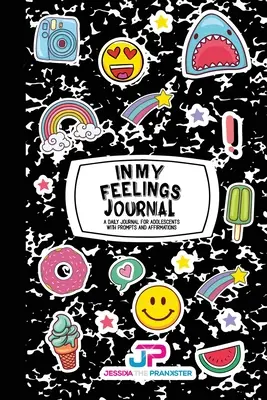 Denník mojich pocitov (Čierny mramor) - In My Feelings Journal (Black Marble)