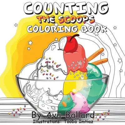 Počítanie loptičiek - omaľovánka - Counting the Scoops - Coloring Book