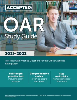 Študijná príručka OAR: Príprava na test s praktickými otázkami na skúšku Officer Aptitude Rating Exam - OAR Study Guide: Test Prep with Practice Questions for the Officer Aptitude Rating Exam