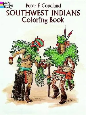 Omaľovánky juhozápadných indiánov - Southwest Indians Coloring Book