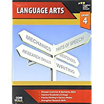 Základné zručnosti Pracovný zošit pre jazykové umenie 4. ročník - Core Skills Language Arts Workbook Grade 4