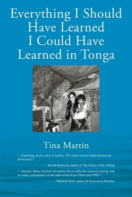 Všetko, čo som sa mal naučiť, som sa mohol naučiť v Tonge - Everything I Should Have Learned I Could Have Learned in Tonga