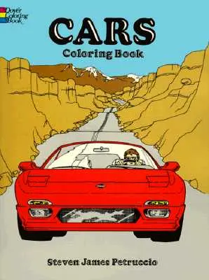 Kniha na vyfarbovanie áut - Cars Coloring Book