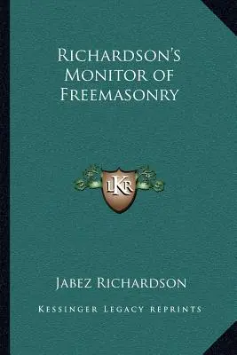 Richardsonov monitor slobodomurárstva - Richardson's Monitor of Freemasonry