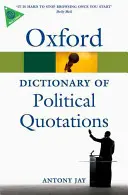 Oxfordský slovník politických citátov - Oxford Dictionary of Political Quotations