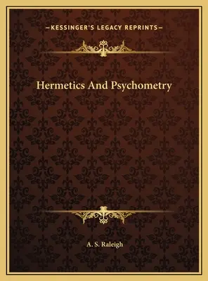 Hermetika a psychometria - Hermetics And Psychometry