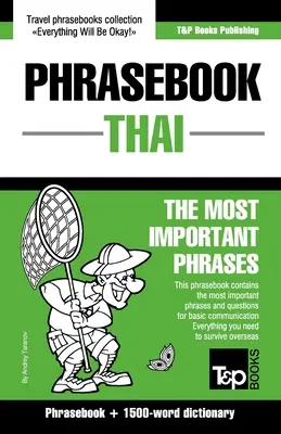 Anglicko-thajský slovník a slovník na 1500 slov - English-Thai phrasebook and 1500-word dictionary