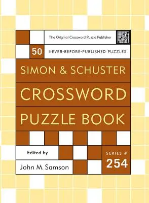 Simon & Schuster Kniha krížoviek - Simon & Schuster Crossword Puzzle Book