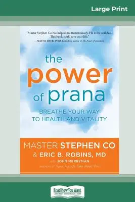 Sila prány: (16pt Large Print Edition) - The Power of Prana: Breathe Your Way to Health and Vitality (16pt Large Print Edition)