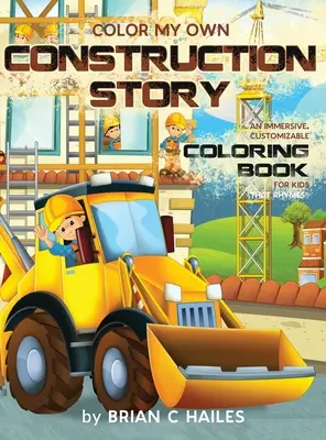 Vyfarbi môj vlastný stavebný príbeh: (That Rhymes!): Pútavé, prispôsobiteľné vymaľovánky pre deti (That Rhymes!) - Color My Own Construction Story: An Immersive, Customizable Coloring Book for Kids (That Rhymes!)