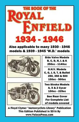 Kniha Royal Enfield 1934-1946 - Book of the Royal Enfield 1934-1946