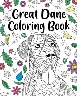 Omaľovánka nemeckej dogy - Great Dane Coloring Book