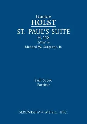 Svätoplukova suita, H.118: Plná partitúra - St. Paul's Suite, H.118: Full score
