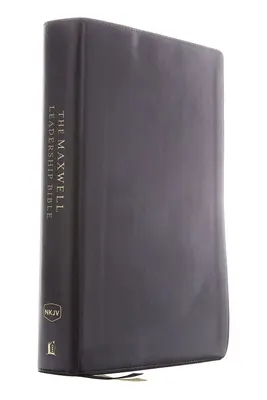 Nkjv, Maxwell Leadership Bible, Third Edition, Compact, Leathersoft, Black, Comfort Print: Svätá Biblia, Nová verzia kráľa Jakuba - Nkjv, Maxwell Leadership Bible, Third Edition, Compact, Leathersoft, Black, Comfort Print: Holy Bible, New King James Version