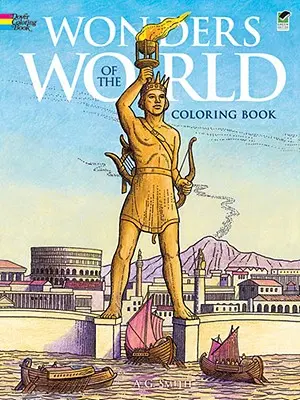Divy sveta Kniha na vyfarbovanie - Wonders of the World Coloring Book