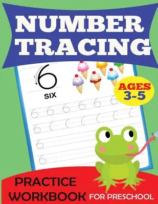 Pracovný zošit na precvičovanie obkresľovania čísel - Number Tracing Practice Workbook