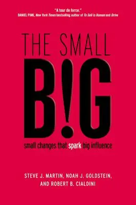 Malé VEĽKÉ: malé zmeny, ktoré vyvolávajú veľký vplyv - The small BIG: small changes that spark big influence