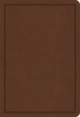 KJV Deluxe Gift Bible, Brown Leathertouch