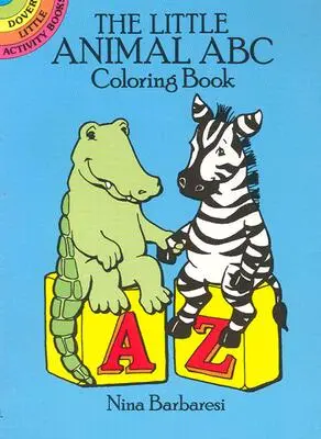 Omaľovánka ABC zvieratiek - The Little Animal ABC Coloring Book