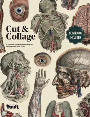 Vystrihuj a kolážuj Pokladnica historických anatomických obrázkov pre umelcov tvoriacich koláže a zmiešané médiá - Cut and Collage A Treasury of Vintage Anatomy Images for Collage and Mixed Media Artists