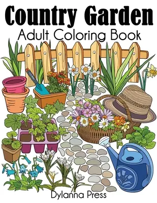 Omaľovánky pre dospelých Country Garden - Country Garden Adult Coloring Book