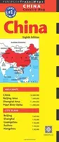 Cestovná mapa Číny ôsme vydanie - China Travel Map Eighth Edition