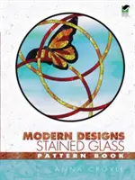 Moderné vzory vitráží Vzorník - Modern Designs Stained Glass Pattern Book