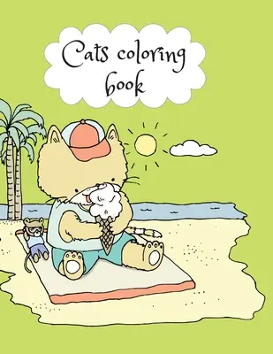Mačky na vyfarbovanie - Cats coloring book