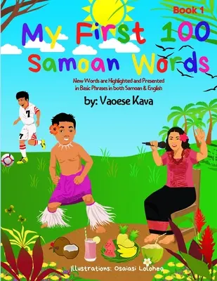 Mojich prvých 100 samojských slov Kniha 1 - My First 100 Samoan Words Book 1