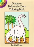 Dinosaurus Follow-The-Dots Omaľovánky - Dinosaur Follow-The-Dots Coloring Book