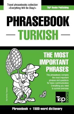 Anglicko-turecký slovník a slovník na 1500 slov - English-Turkish phrasebook and 1500-word dictionary