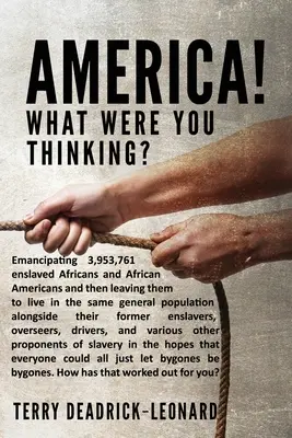 Amerika! Čo si si myslel?: Emancipovať 3 953 761 zotročených Afričanov a Afroameričanov a potom ich nechať žiť v tom istom všeobecnom pop - America! What Were You Thinking?: Emancipating 3,953,761 enslaved Africans and African Americans and then leaving them to live in the same general pop