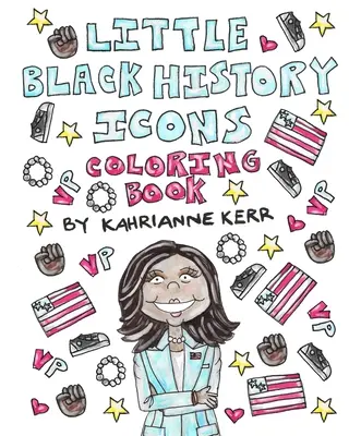 Malé vymaľovánky ikon čiernej histórie - Little Black History Icons Coloring Book