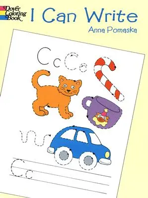 Omaľovánka Dokážem písať - I Can Write Coloring Book