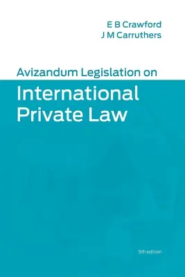 Avizované právne predpisy v oblasti medzinárodného súkromného práva - Avizandum Legislation on International Private Law