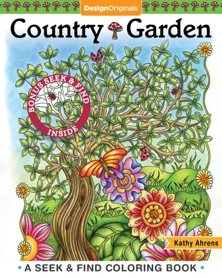 Country Garden Coloring Book: Omaľovánky na hľadanie a nachádzanie - Country Garden Coloring Book: A Seek & Find Coloring Book