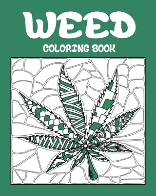 Kniha na vyfarbovanie trávy - Weed Coloring Book