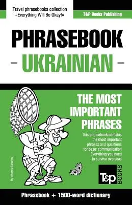 Anglicko-ukrajinský slovník a slovník na 1500 slov - English-Ukrainian phrasebook and 1500-word dictionary