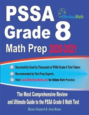 PSSA Grade 8 Math Prep 2020-2021: Príprava na test PSSA Grade 8: najkomplexnejší prehľad a dokonalý sprievodca testom PSSA Grade 8 - PSSA Grade 8 Math Prep 2020-2021: The Most Comprehensive Review and Ultimate Guide to the PSSA Grade 8 Math Test