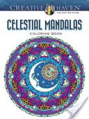 Creative Haven Nebeské mandaly Omaľovánky - Creative Haven Celestial Mandalas Coloring Book