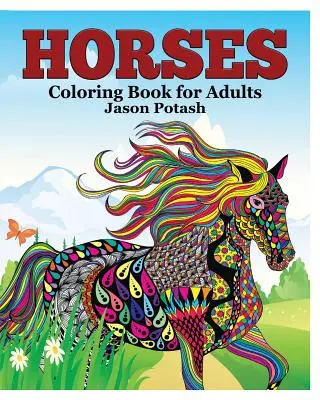 Kone Omaľovánky pre dospelých - Horses Coloring Book for Adults