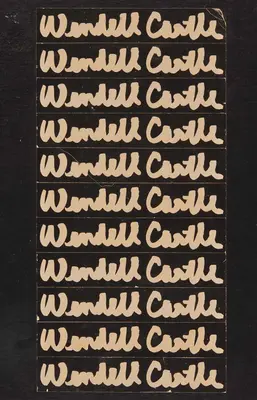 Wendell Castle: Vendelín Wellendel: albumy 1958-1980 - Wendell Castle: Scrapbook 1958-1980