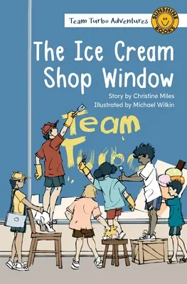 Výkladná skriňa zmrzlinárne - The Ice Cream Shop Window
