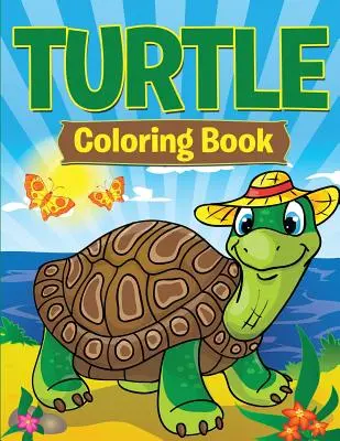 Kniha na vyfarbovanie korytnačiek - Turtle Coloring Book