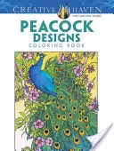 Creative Haven Pávie vzory Omaľovánky - Creative Haven Peacock Designs Coloring Book