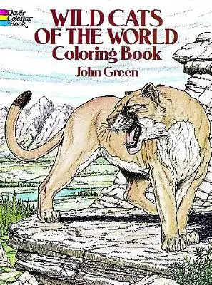 Divoké mačky sveta Omaľovánky - Wild Cats of the World Coloring Book