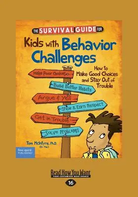 Sprievodca prežitím pre deti s problémami v správaní: Ako robiť dobré rozhodnutia a vyhnúť sa problémom (revidované a aktualizované vydanie) - The Survival Guide for Kids with Behavior Challenges: How to Make Good Choices and Stay Out of Trouble (Revised & Updated Edition)