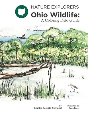 Ohio Wildlife: Farebný terénny sprievodca - Ohio Wildlife: A Coloring Field Guide